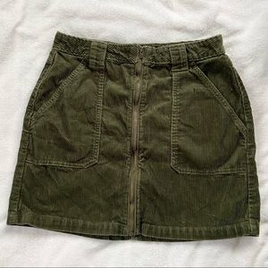 Hollister Full Zip Skirt